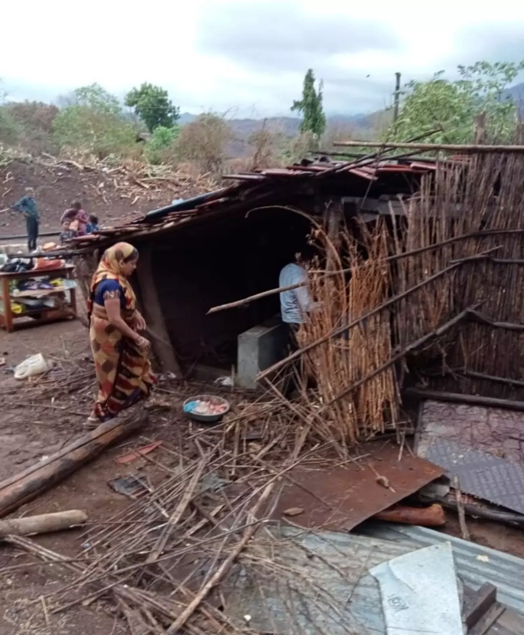 Tribals of Kevadia protesting in 2019.