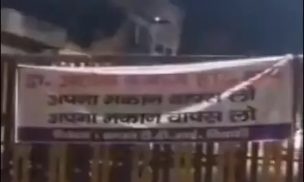 ‘Makan wapas lo’: Protest in UP colony after house sold to Muslim doctor