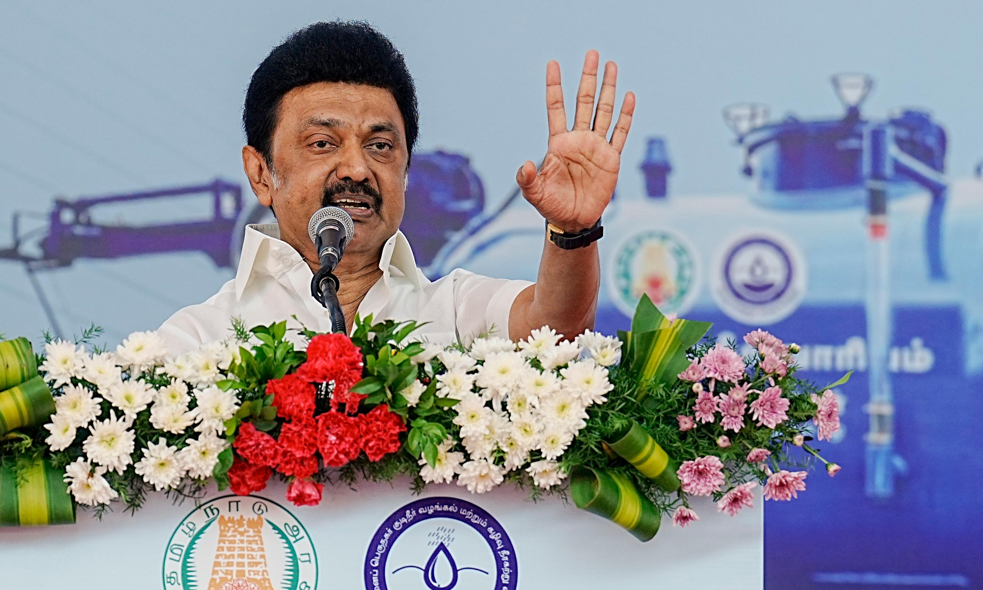 Stalin mocks Vijay as 'Reels CM' ahead of Dharapuram by-election