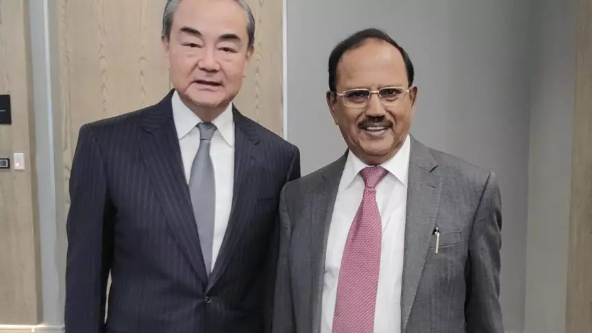 NSA Ajit Doval, Wang Yi, India China