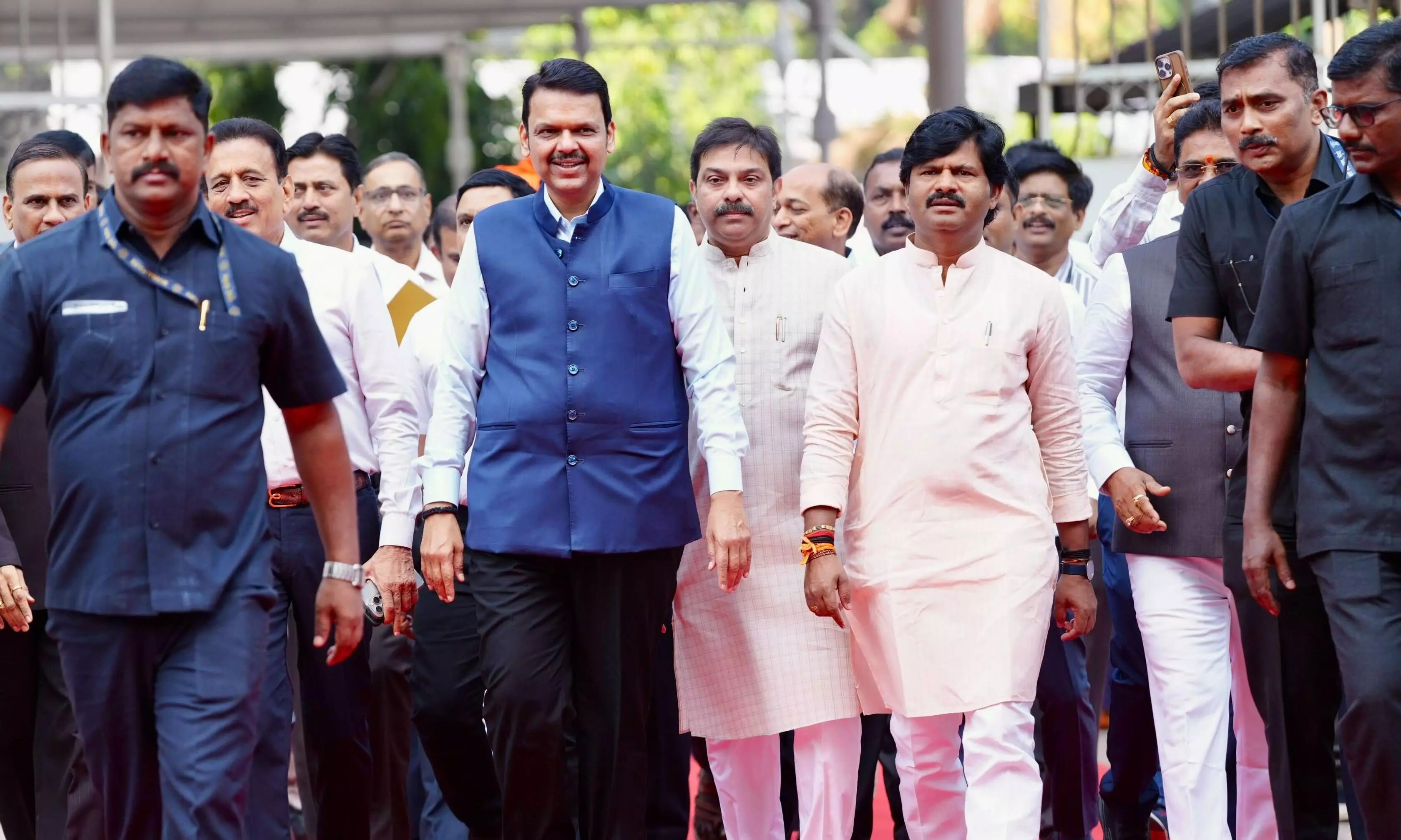 Fadnavis, Shinde, Pawar take oath as members of Maharashtra Assembly