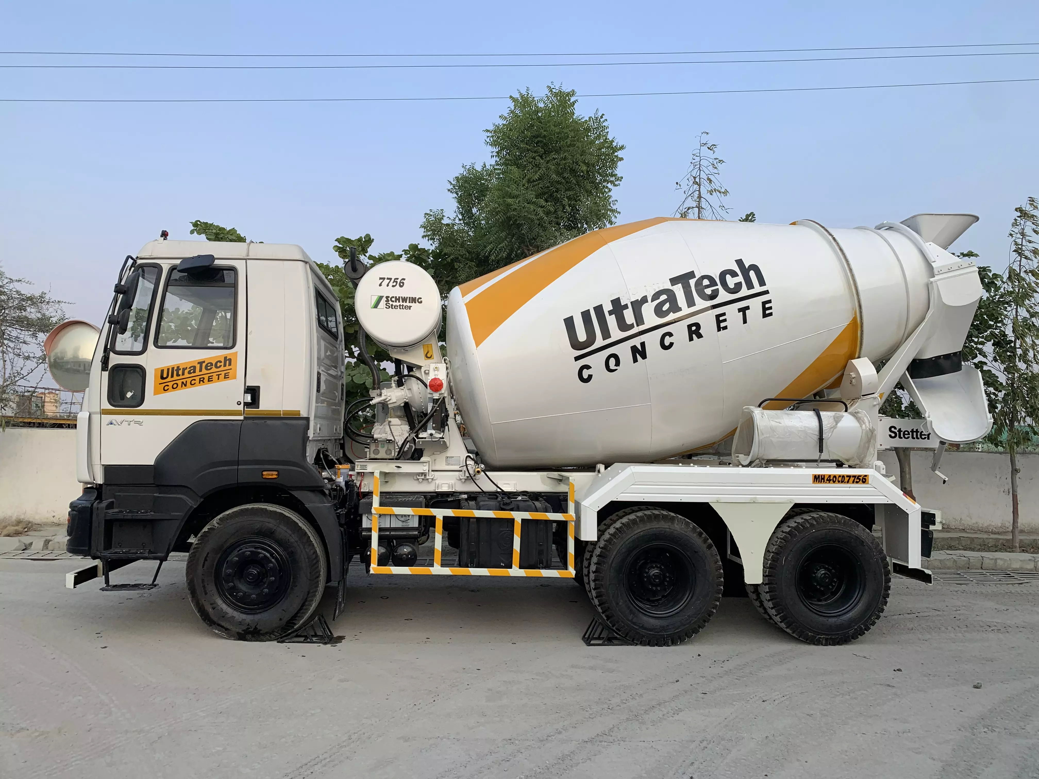 UltraTech Cement RMC Transit Mixer