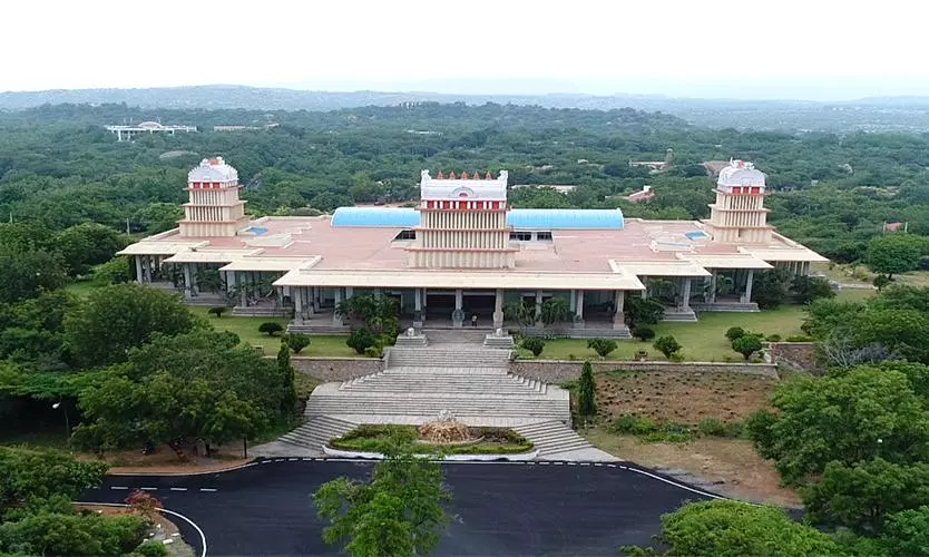 The Kannada University located near the historical town of Hampi. Image: kannadauniversity.org