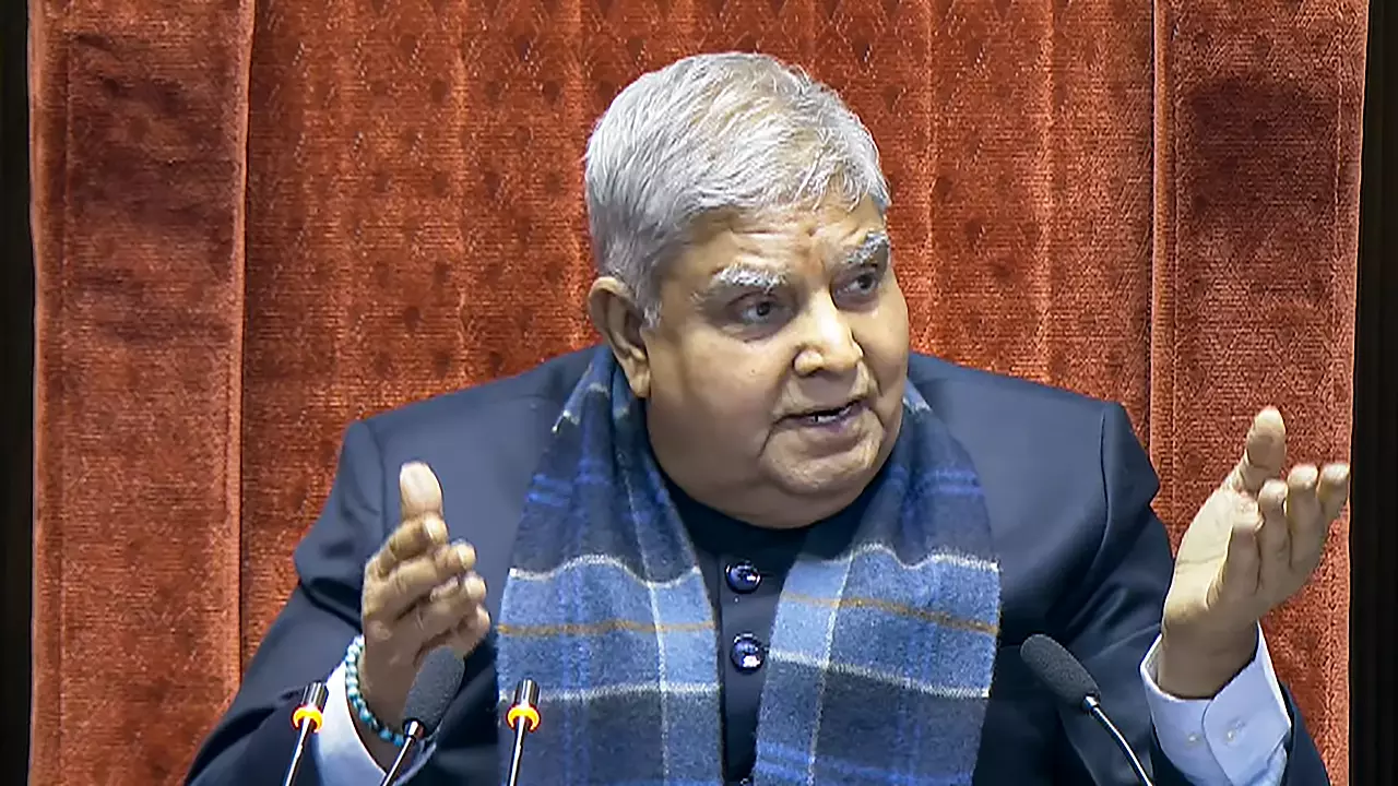 Rajya Sabha, Jagdeep Dhankhar