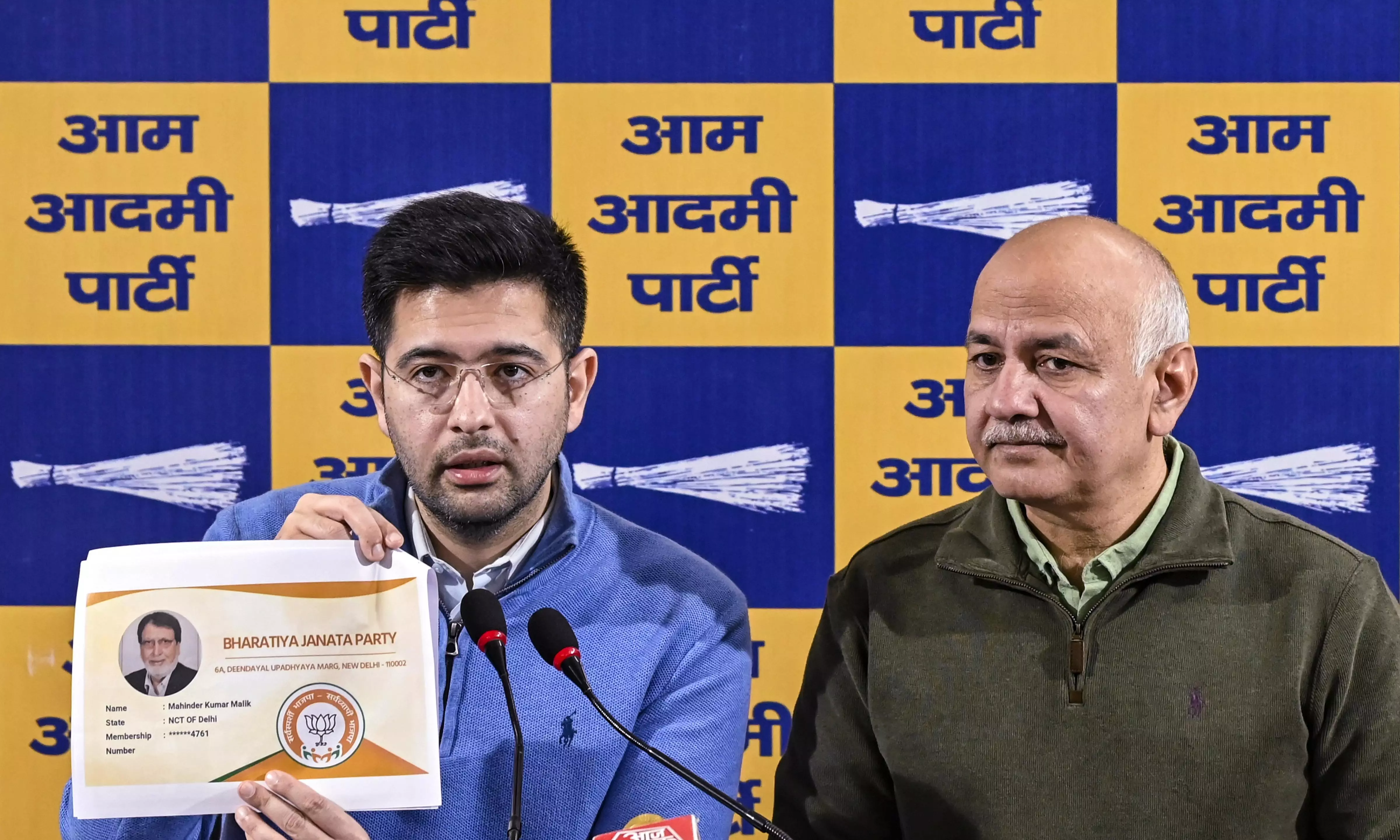 BJP submitted bulk applications to delete names of 22,000 voters, alleges AAP