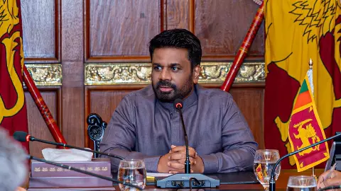 Sri Lanka President Anura Kumara Dissanayake Sri Lanka President Anura Kumara Dissanayake