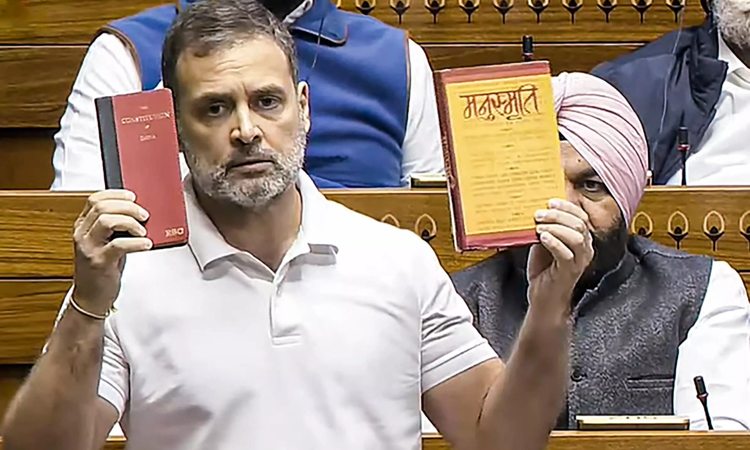 ‘Manusmriti’ and Savarkar question: Where Rahul scored in Constitution debate