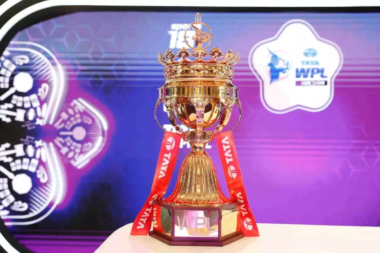 Womens Premier League (WPL) trophy