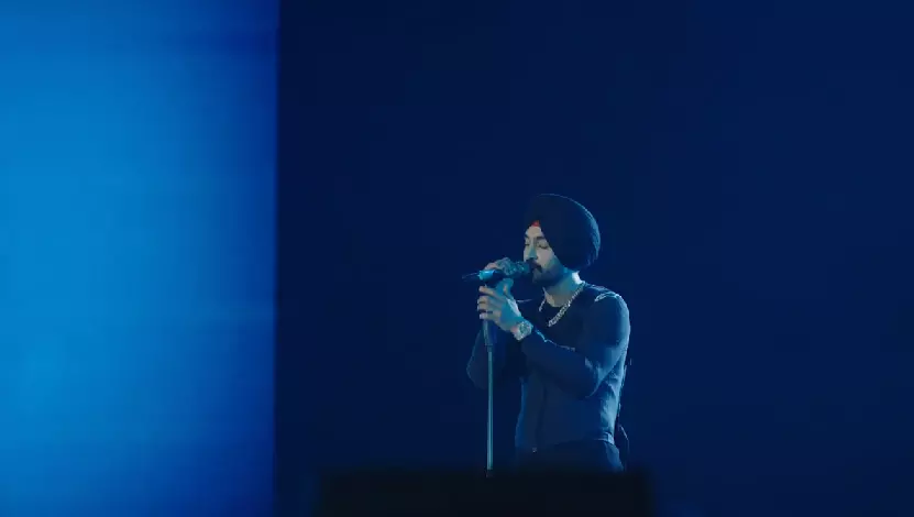 File photo of Diljit Dosanjh performing. Photo: X/Diljit Dosanjh