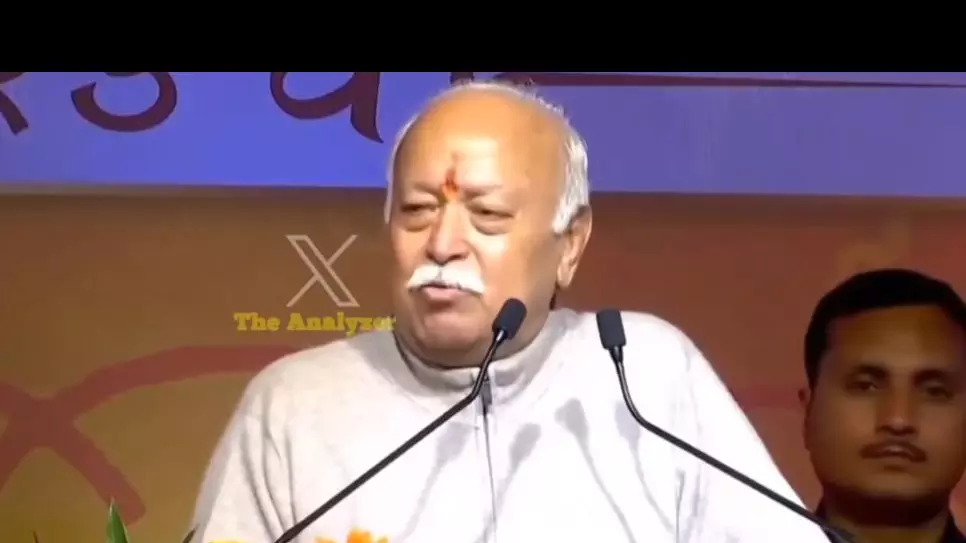 One month, one person, two contradictory statements: Congress dig at Bhagwat