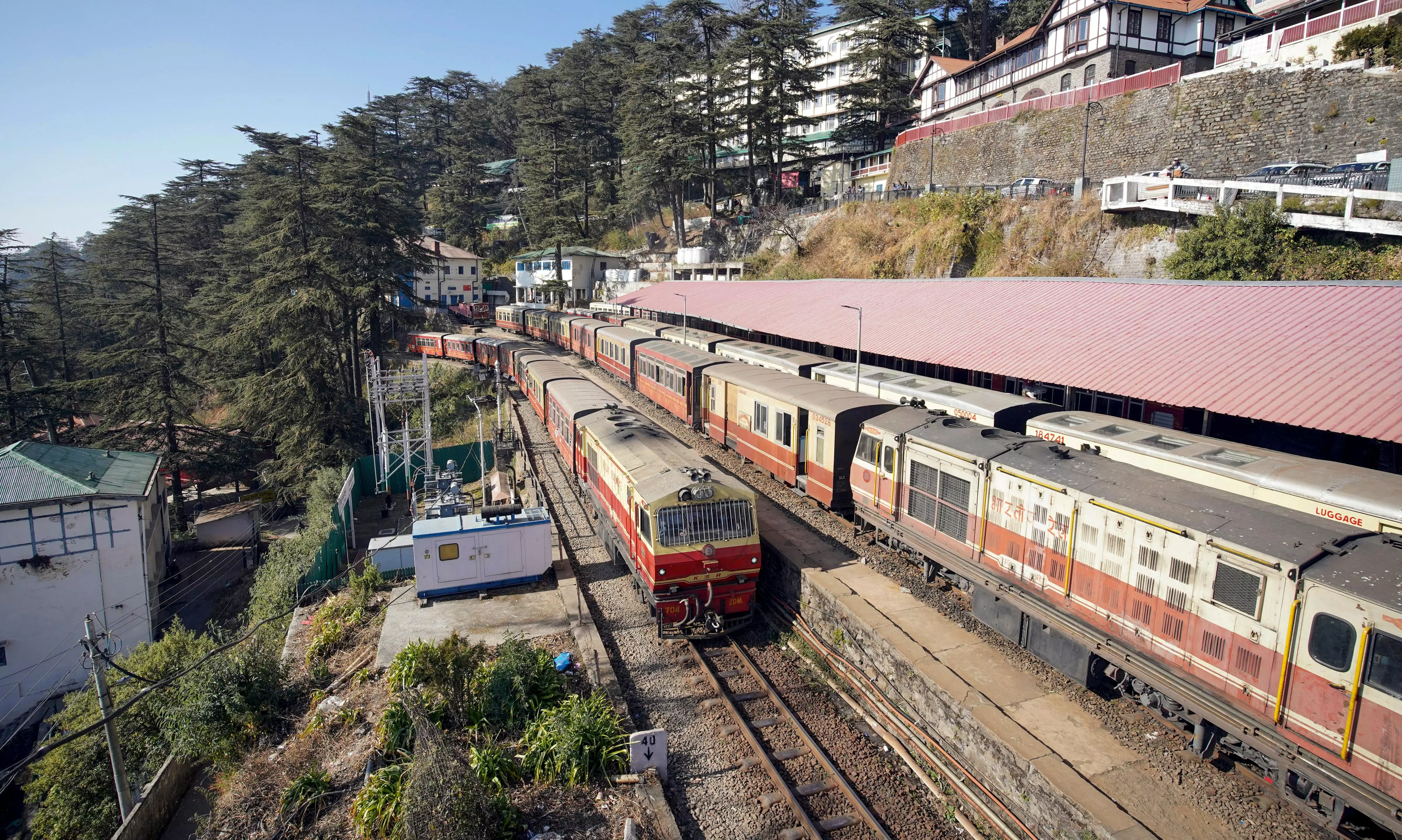 Holiday special train launched on UNESCO heritage Shimla-Kalka railway line