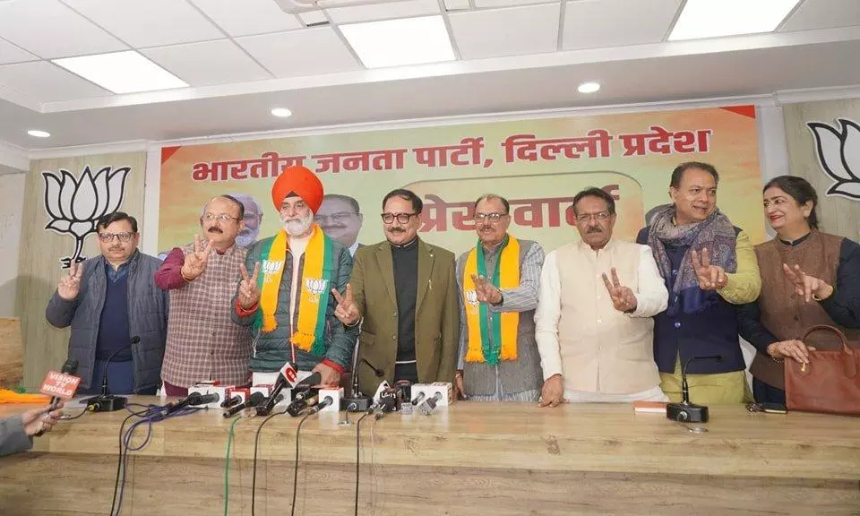 Former AAP legislator Sukhbir Singh Dalal joins BJP in Delhi