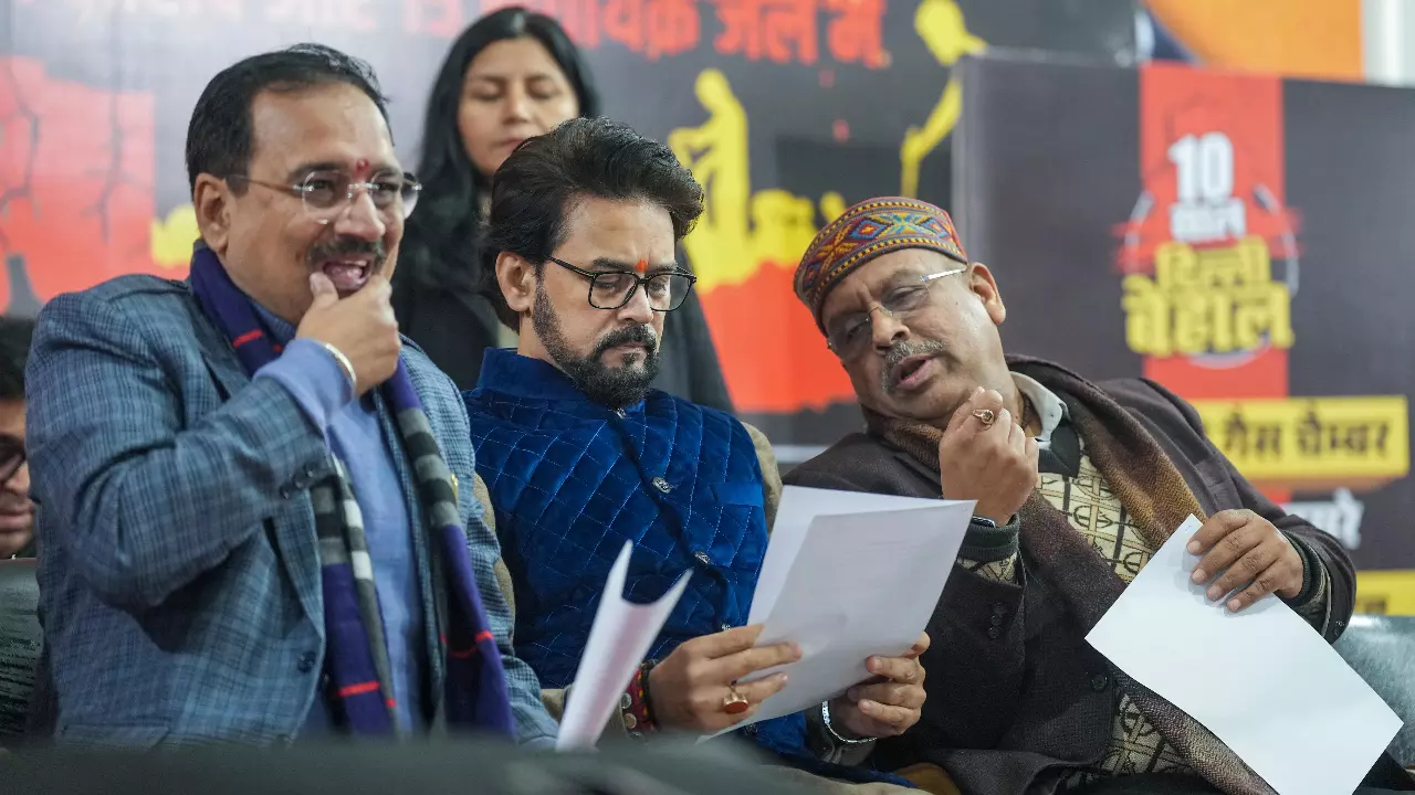 BJP accuses AAP of graft, failed promises, taking money from Khalistanis