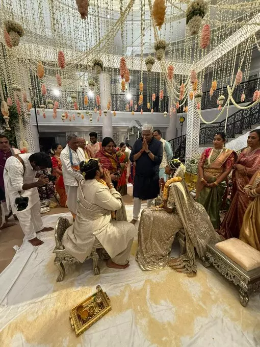 PV Sindhus first wedding picture surfaces on social media