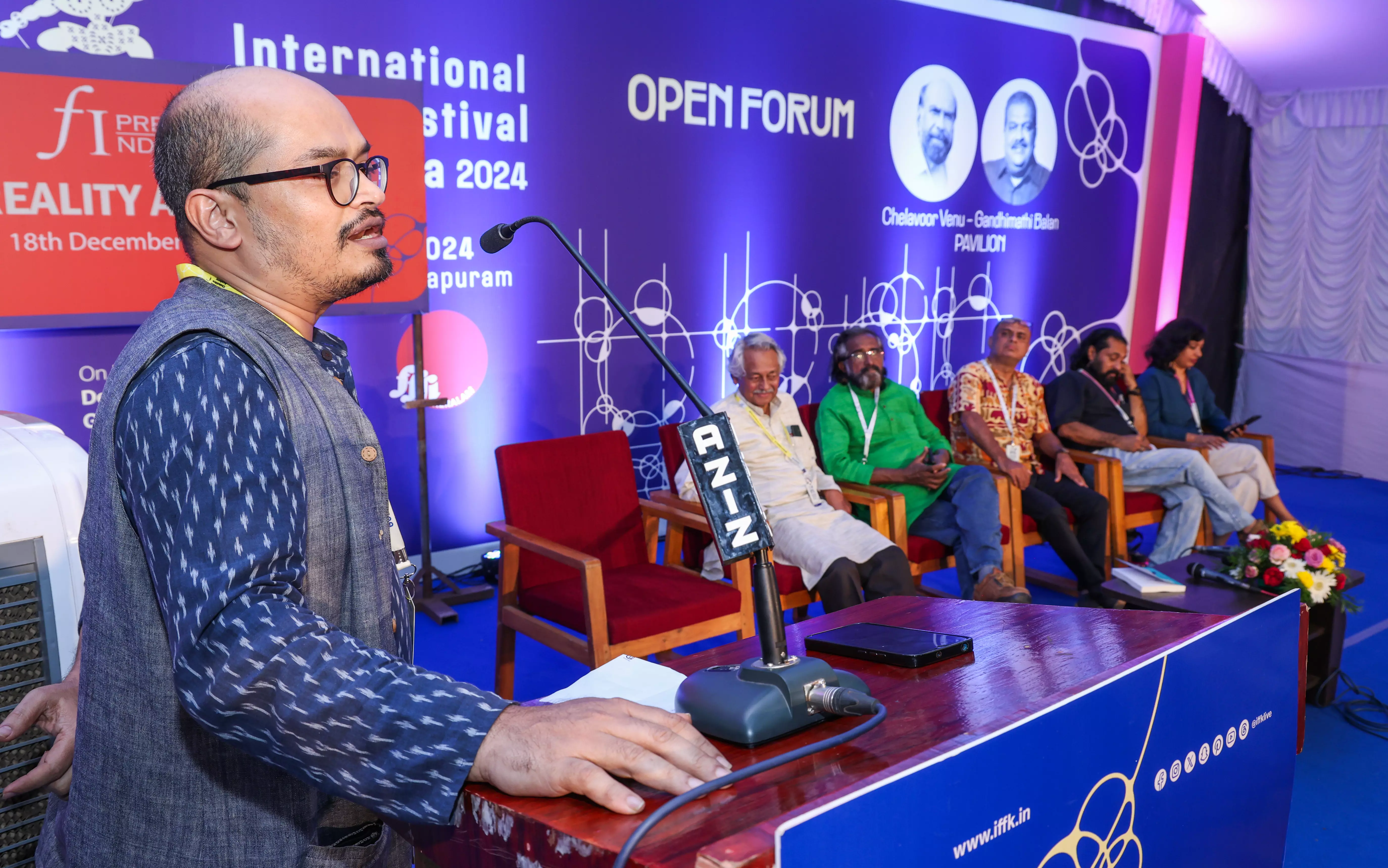 A seminar organised on the sidelines of IFFL 2024. Photo: Aman Saji Dominic