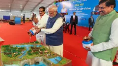 Modi launches Ken-Betwa river linking project, praises Ambedkars vision