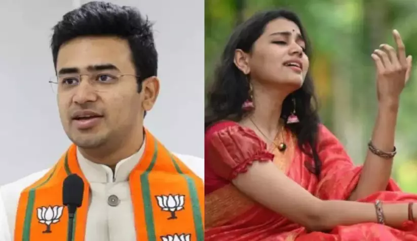 BJP MP Tejasvi Surya to marry Carnatic singer Sivasri Skandaprasad