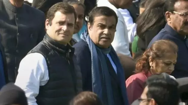 Viral video on social media claiming Nitin Gadkari praised Rahul Gandhi is false