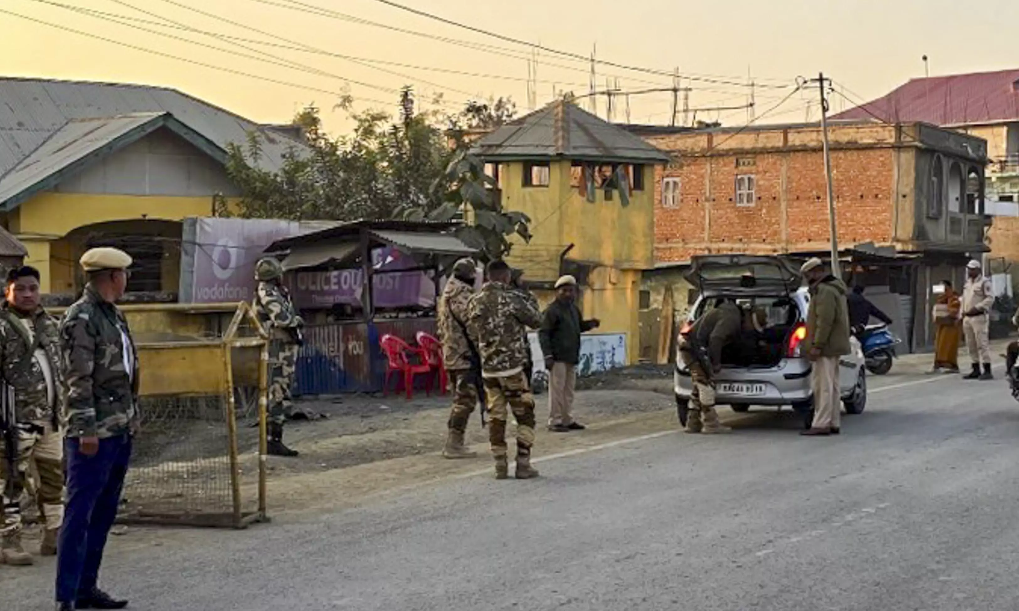 Manipur: Security beefed up after attack on SP office in Kangpokpi