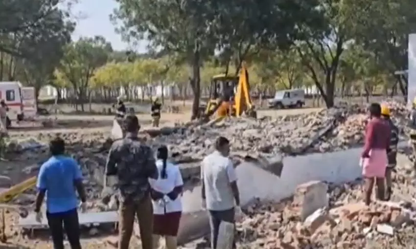 TN: 6 workers killed in explosion at fireworks unit in Virudhunagar