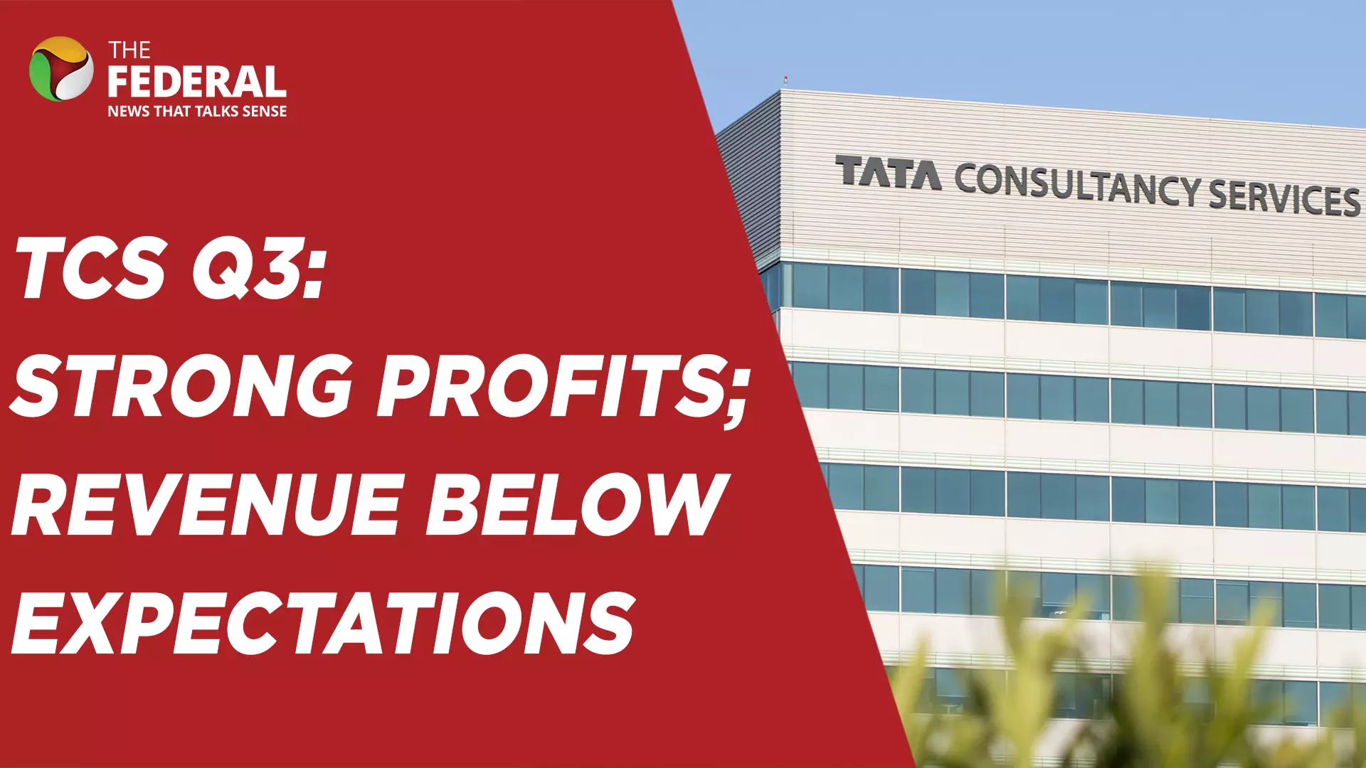 Tata consultancy services released its Q3 report