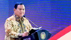 Indonesian president Prabowo Subianto