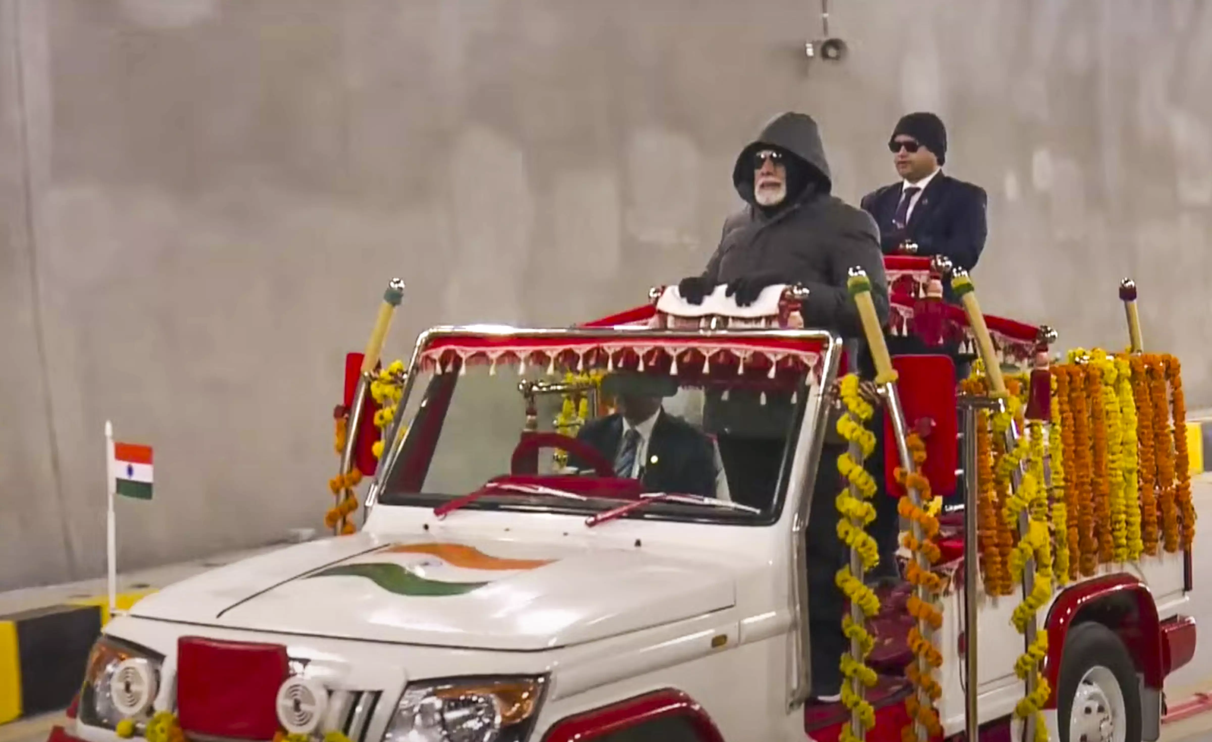 PM Modi inaugurates Z-Morh tunnel in J&K