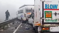 Accident on Delhi-Agra highway