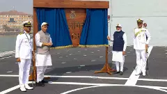 PM advocates open, inclusive Indo-Pacific at naval warship commissioning