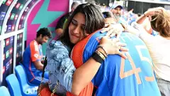 Ritika Sajdeh with Rohit Sharma