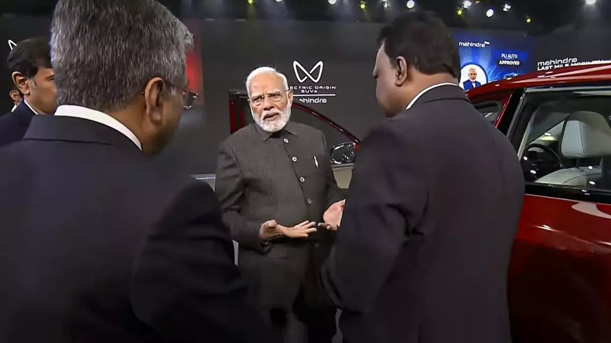 Narendra Modi, Mobility Global Expo