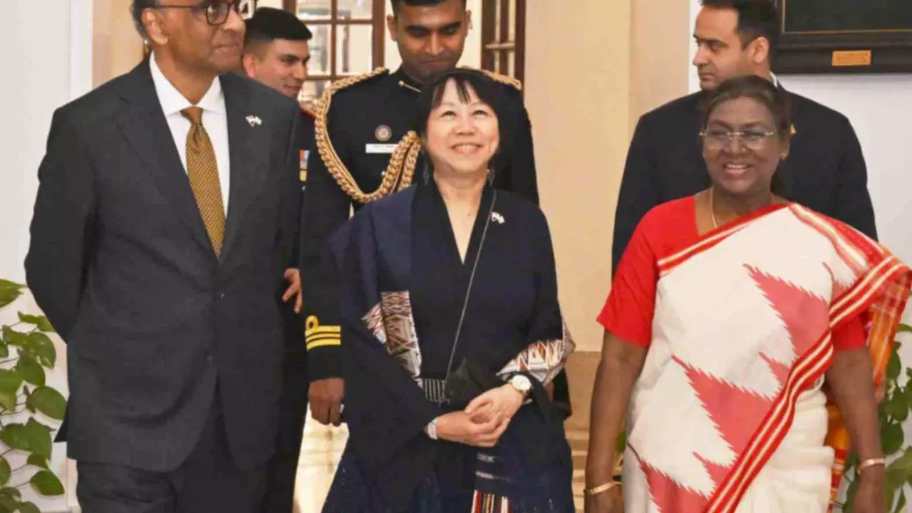 Singapore Presidents visit to India