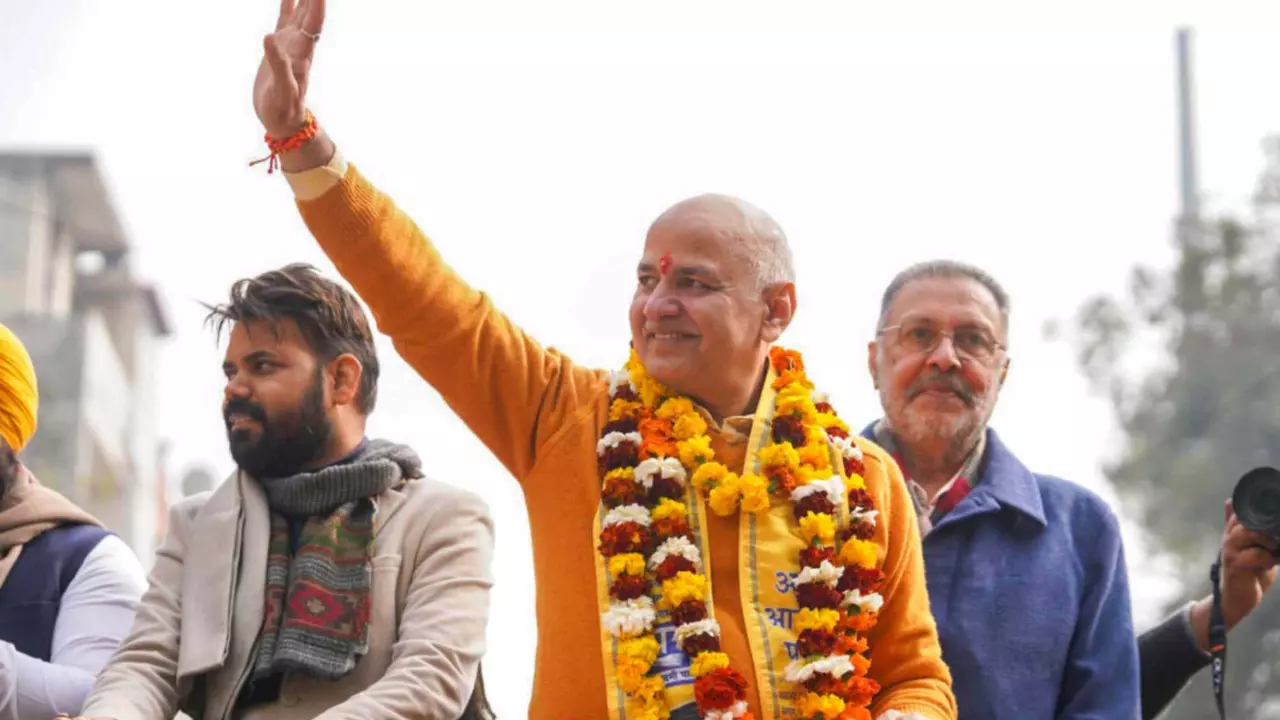 Manish Sisodia Delhi polls