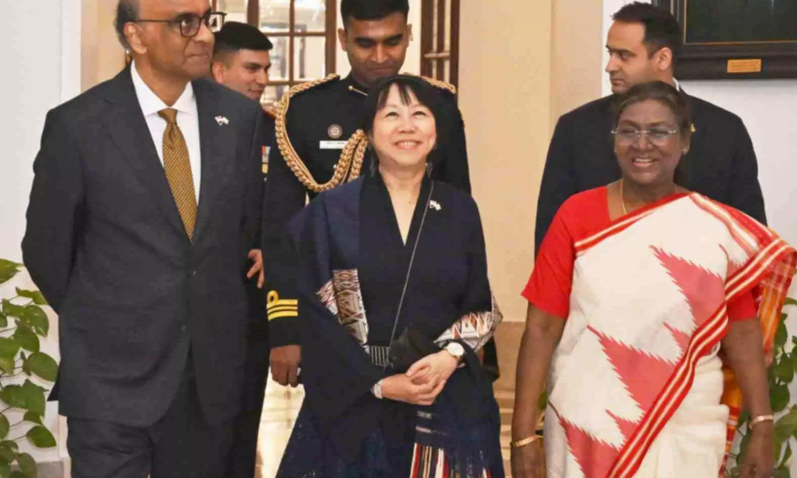 Singapore Presidents visit to India