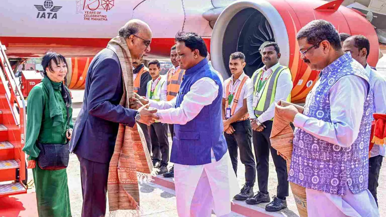 Singapore President, Odisha, Konark temple