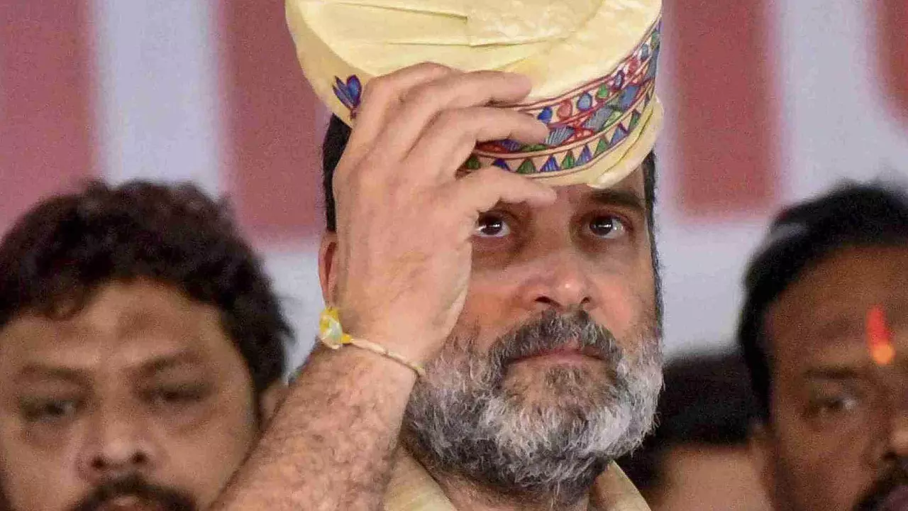 Rahul Gandhi meets Lalu, Tejashwi, Rabri during whirlwind tour of Bihar