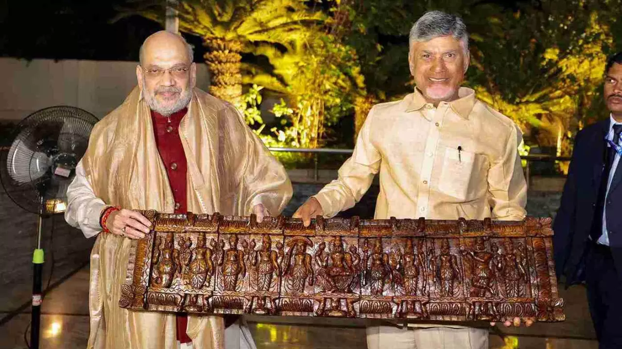 Modi govt standing like a rock with Naidu for Andhra development: Shah