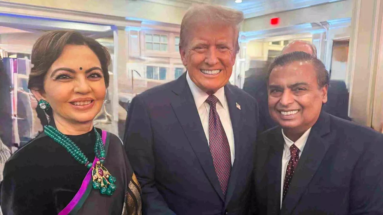 Donald Trump, inauguration, Mukesh Ambani