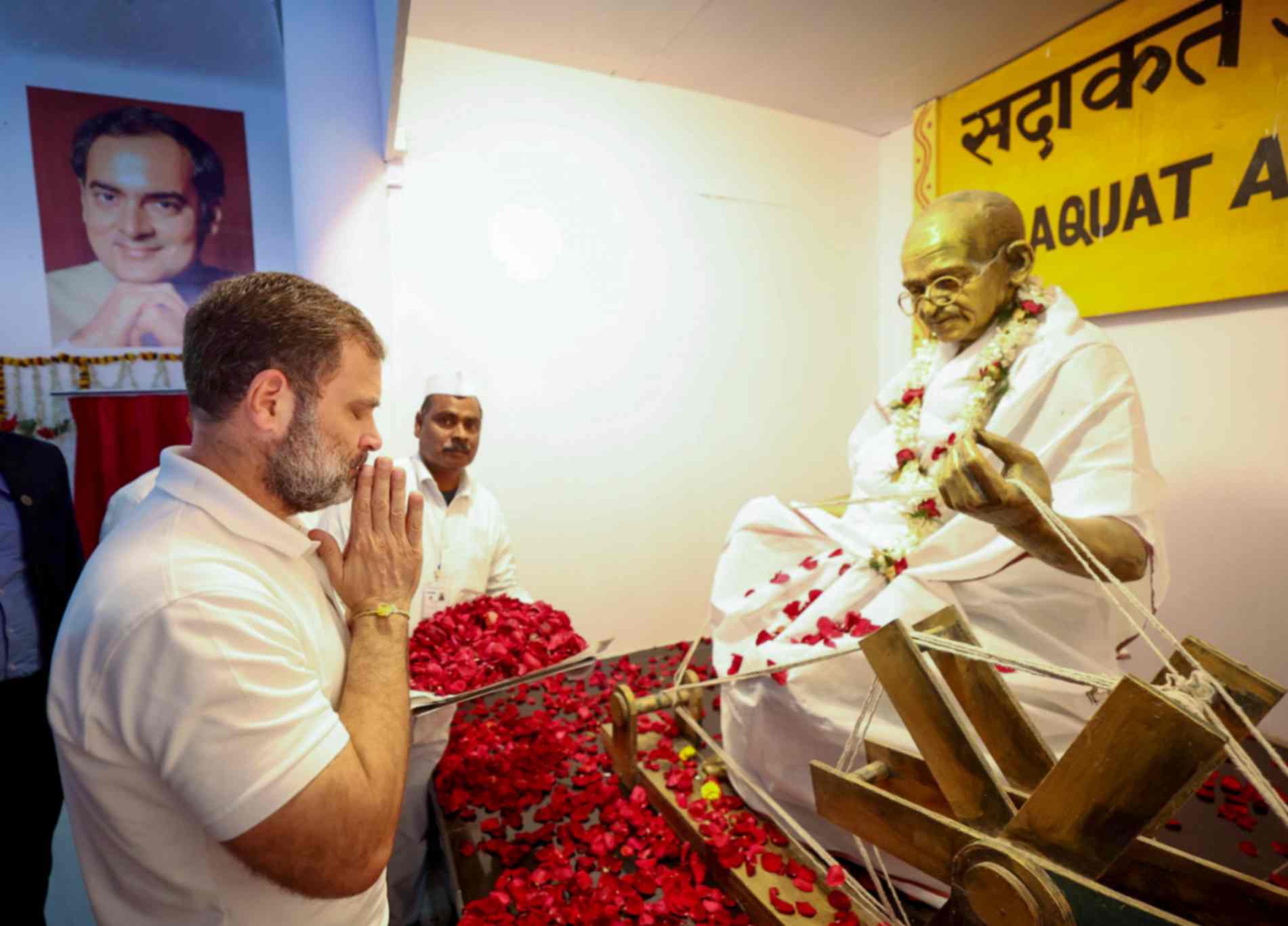 Rahil T Rahul launches 'White T-shirt movement'; calls for just, unified India