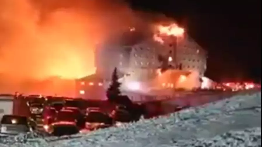 Fire at hotel in Turkiye ski resort kills at least 10, injures 32