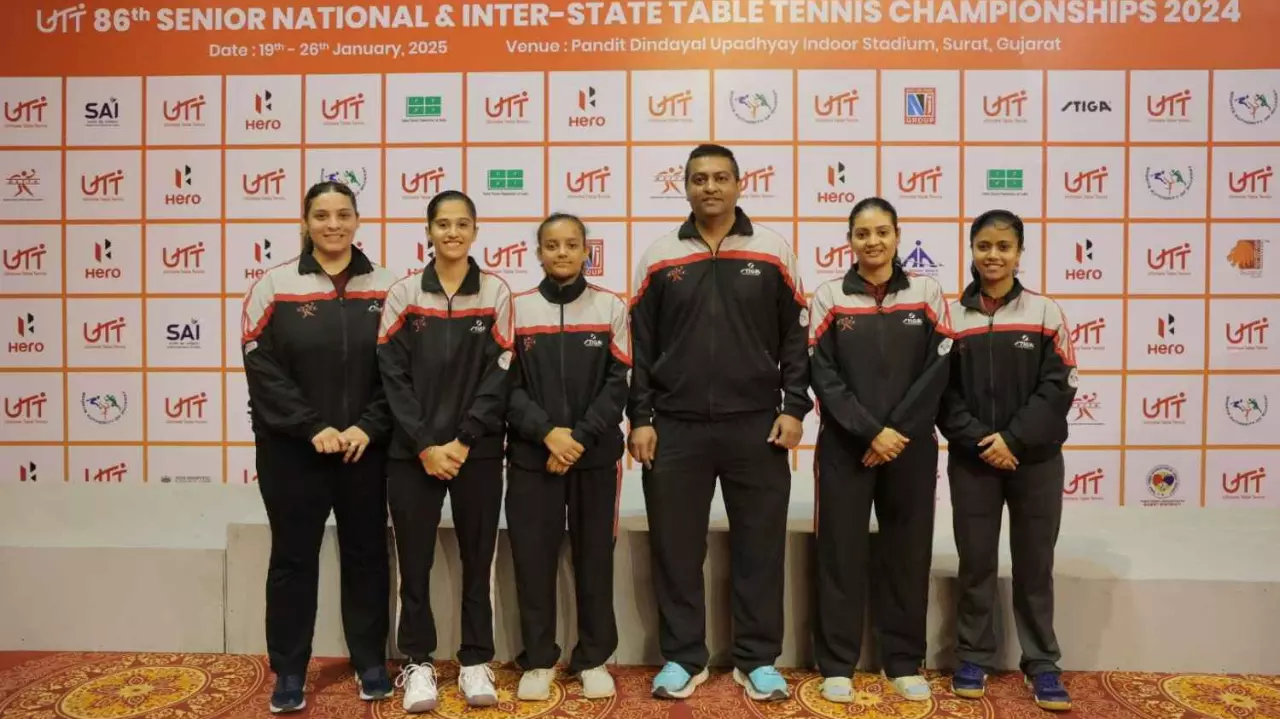 Table Tennis, Gujarat