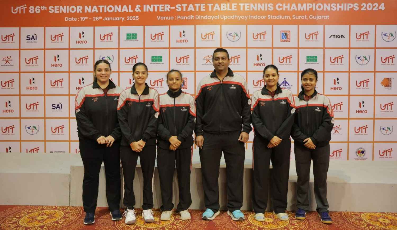 TT Nationals in Surat Gujarat women clinch historic medal