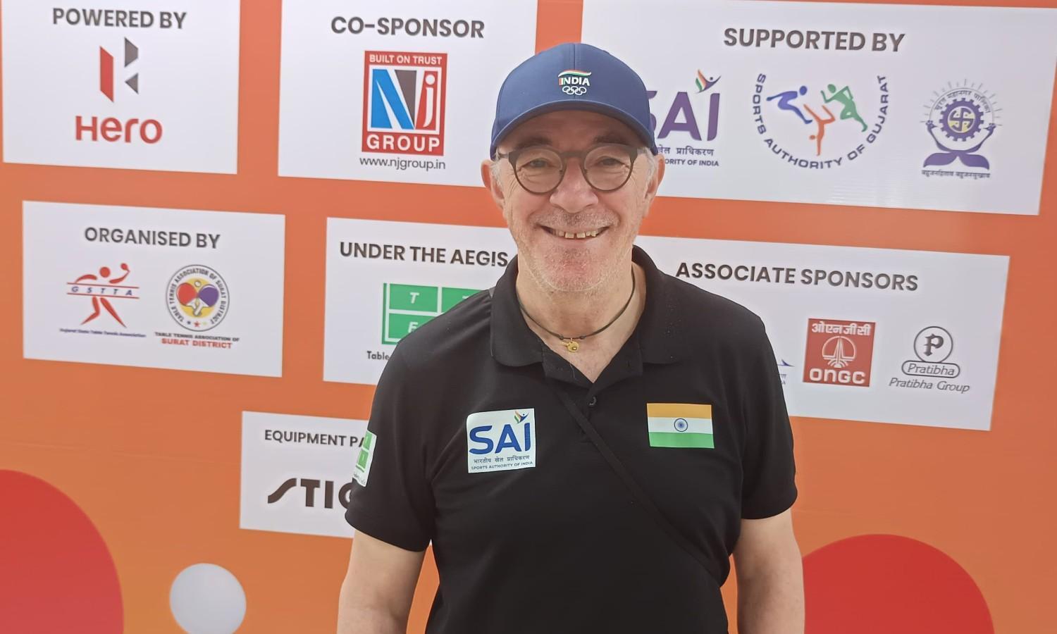 Massimo Costantini: 'Wants to make India a table tennis powerhouse'