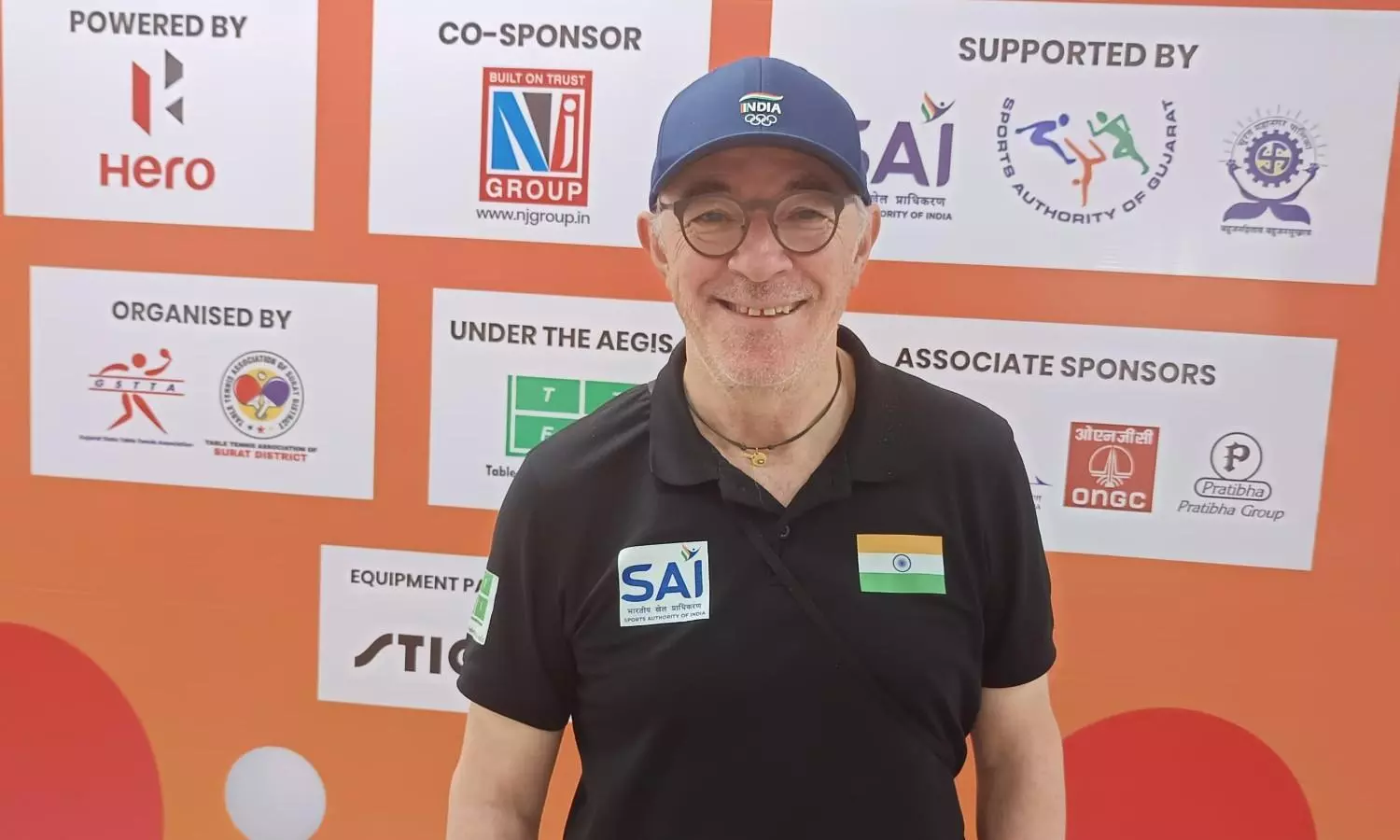 Indian table tennis teams head coach Massimo Costantini