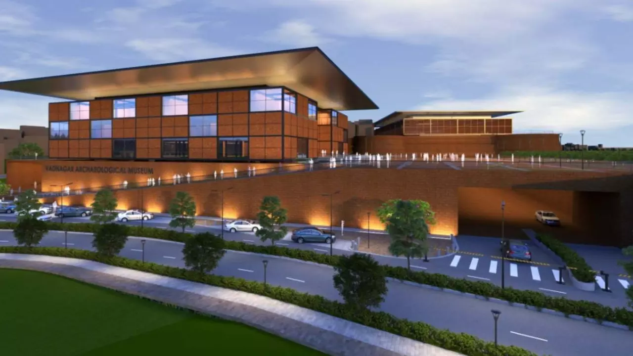 Archaeological Buddhist relics covered up