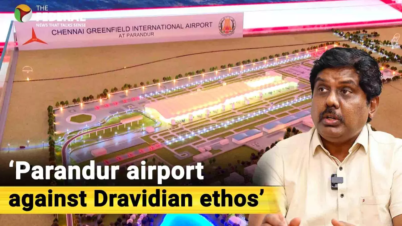 Parandur airport, environmentalist G Sundararajan