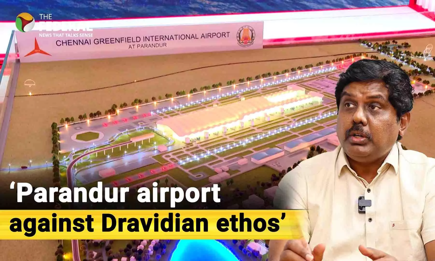 Parandur airport, environmentalist G Sundararajan