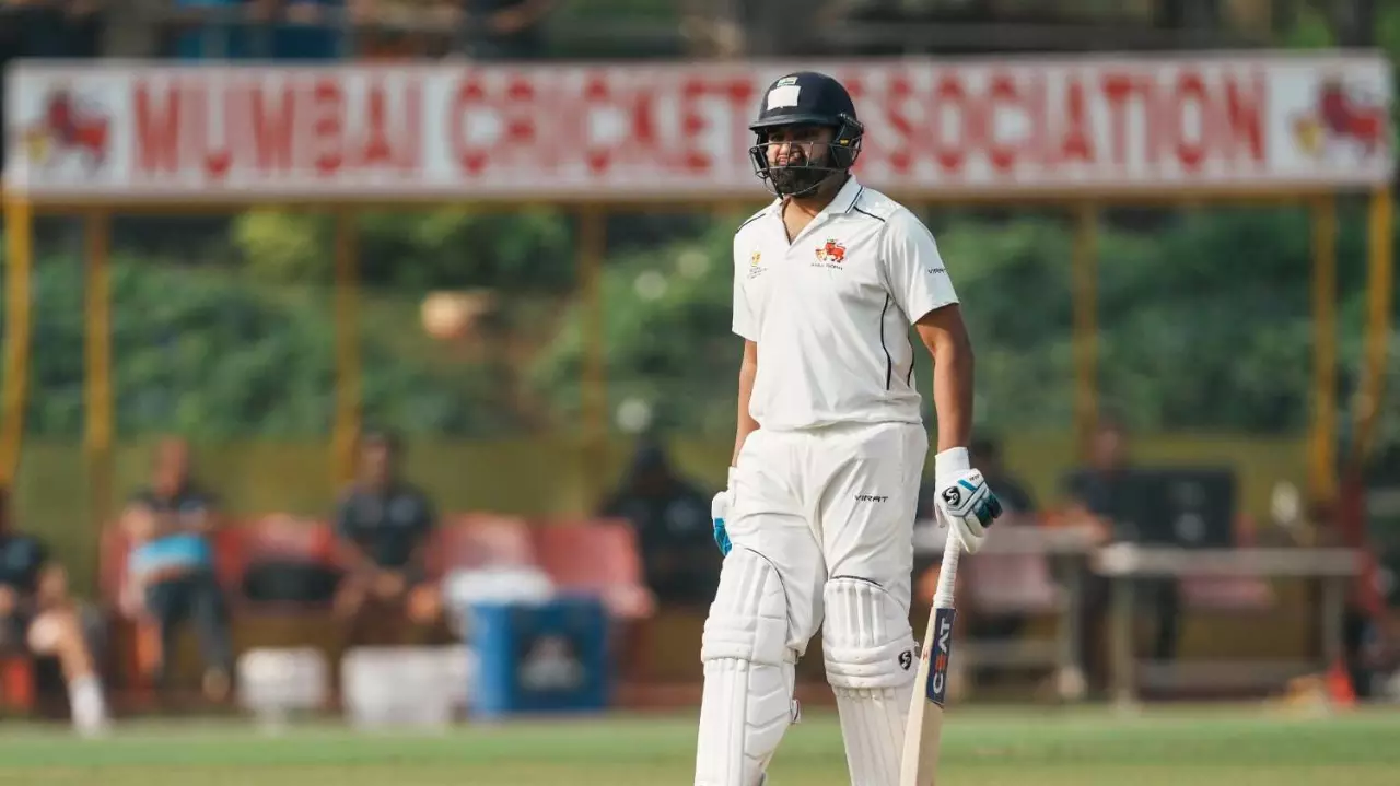 Back to Ranji Trophy, Rohit Sharma fails to deliver again