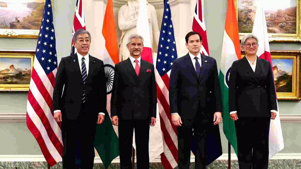 Jaishankar at Quad meet Jaishankar at Quad meet