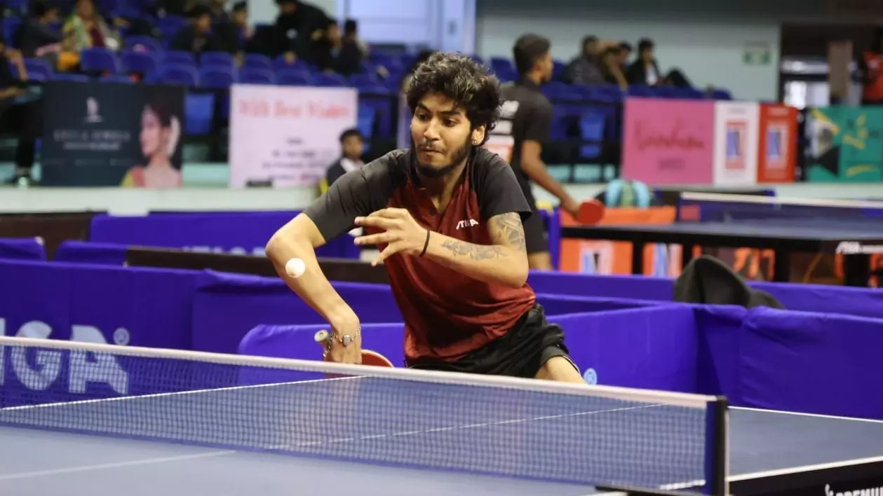 Table Tennis, Ankur Bhattacharjee Table Tennis, Ankur Bhattacharjee